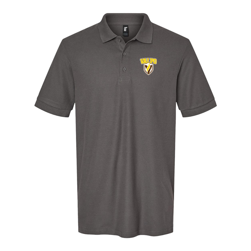 Men's Valparaiso Crusaders Gildan Hammer Pique Polo